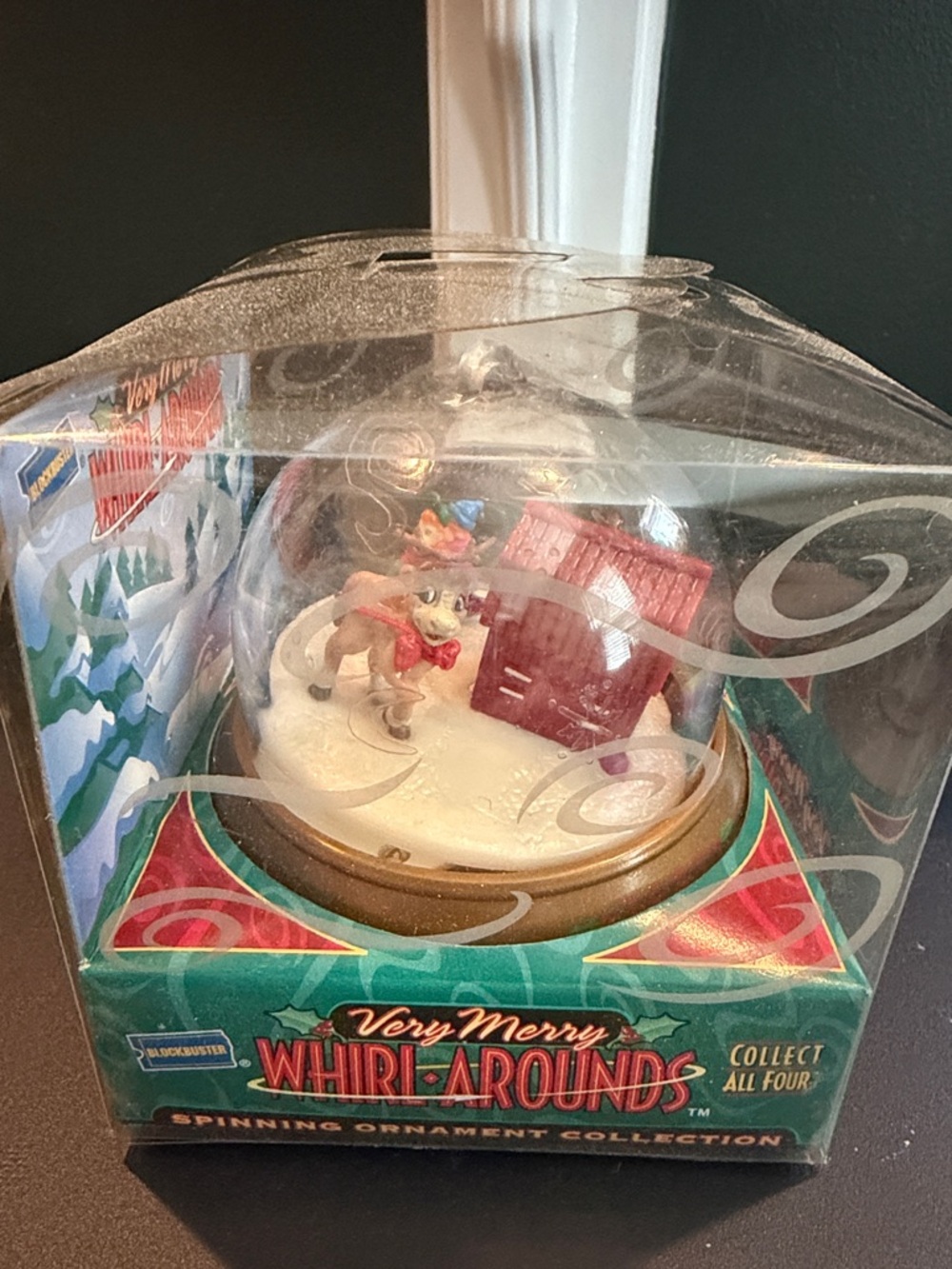 1999 Very Merry Whirl-Arounds Annabelles Wish Spinning Holiday Ornament